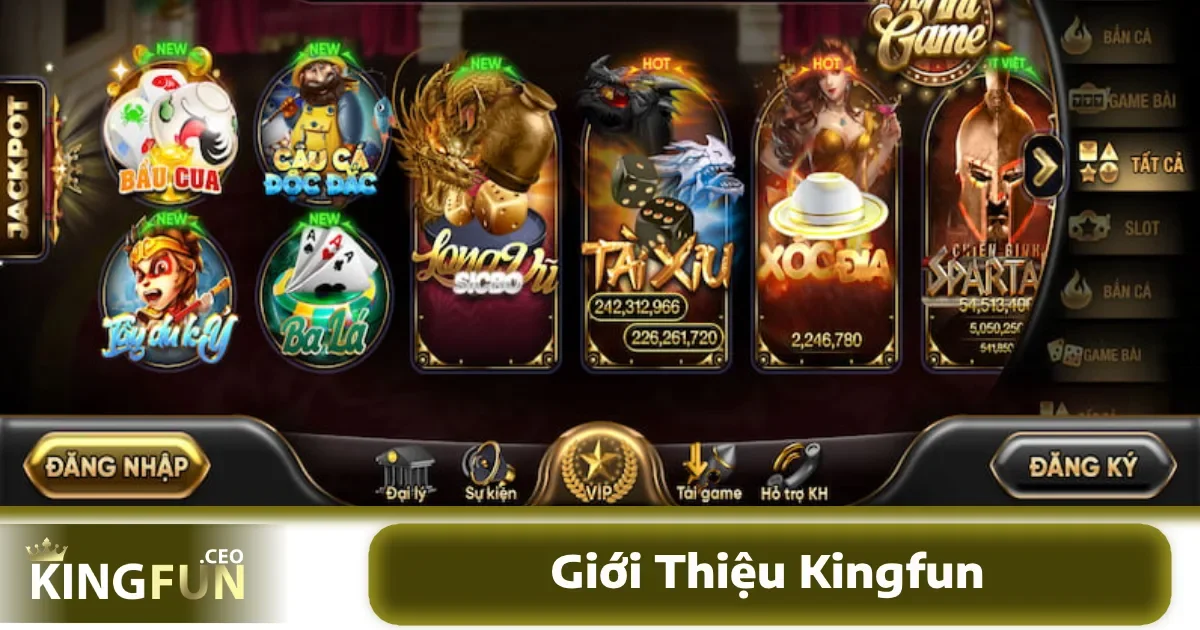 Giới thiệu KINGFUN là một thông tin cần thiết để hiểu rõ hơn về một trong những cổng game đổi thưởng hàng đầu tại Việt Nam