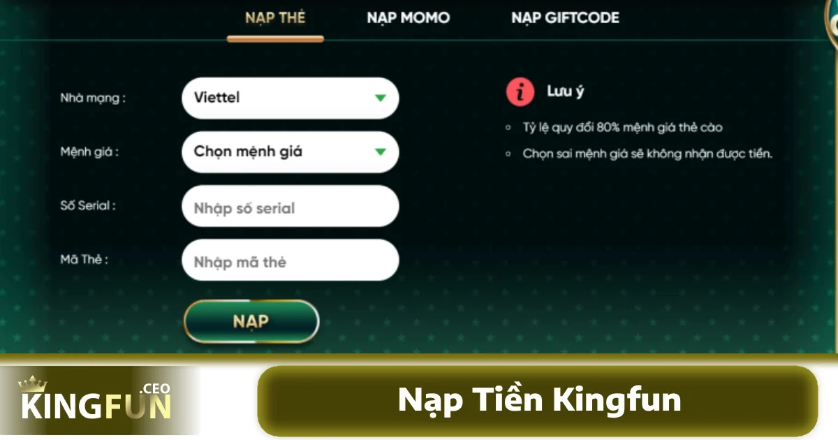 Nạp Tiền Kingfun 2 Lợi ích của việc nạp tiền qua chuyển khoản ngân hàng